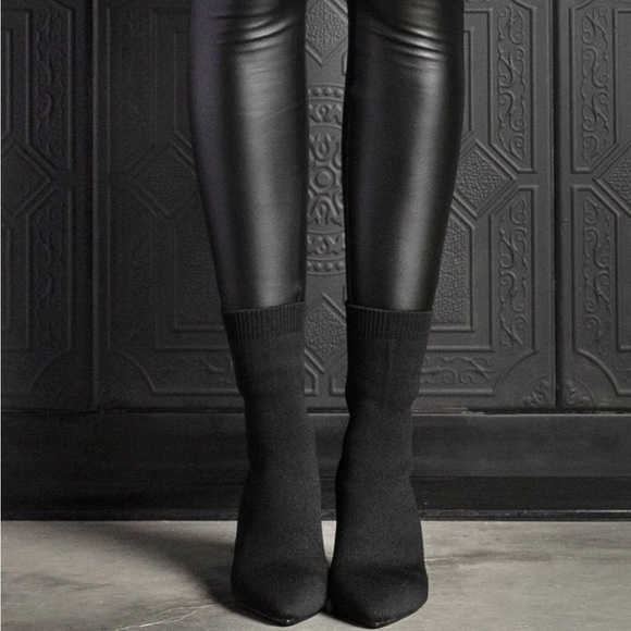 Harper Heel- Sock Boot - Picture 3 of 5